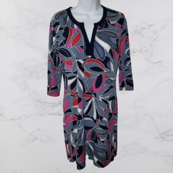 Banana Republic Dresses & Skirts - Banana Republic Blue Tunic dress floral Small